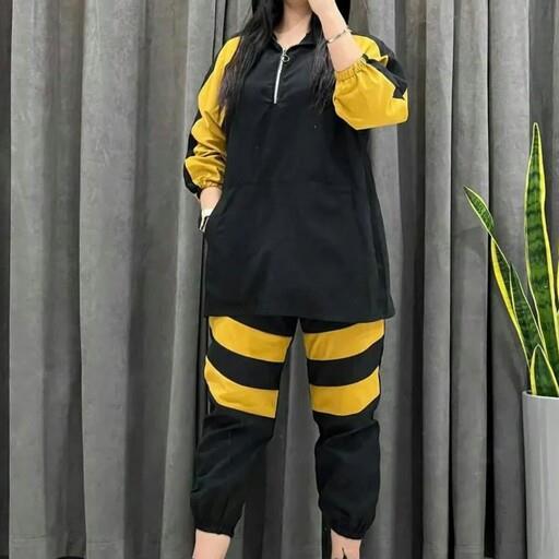 هودی و شلوار جنس میکرو کجراه پاییزه